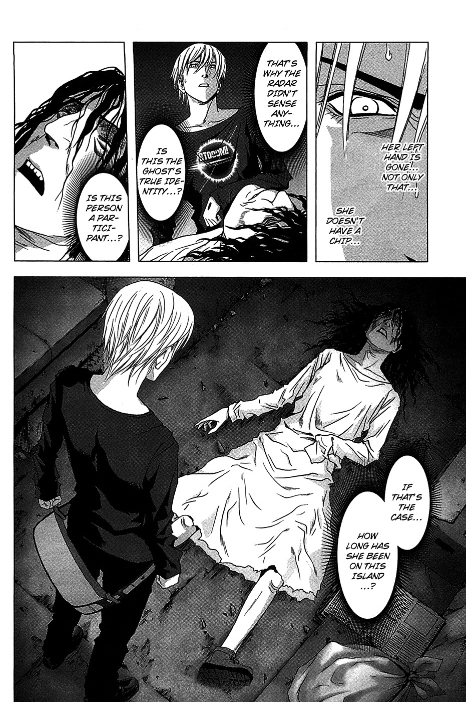 Btooom! Chapter 36 page 31 - Chapter 36: White Specter