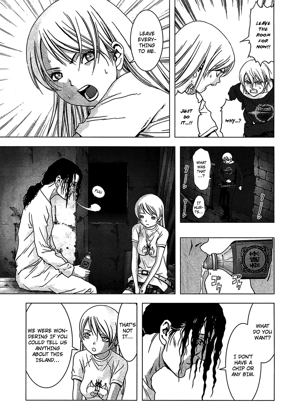 Btooom! Chapter 37 page 9 - Chapter 37: The Rules of This Island