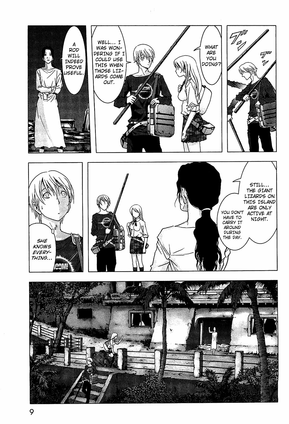Btooom! Chapter 38 page 13 - Chapter 38: Intensifying Front Line