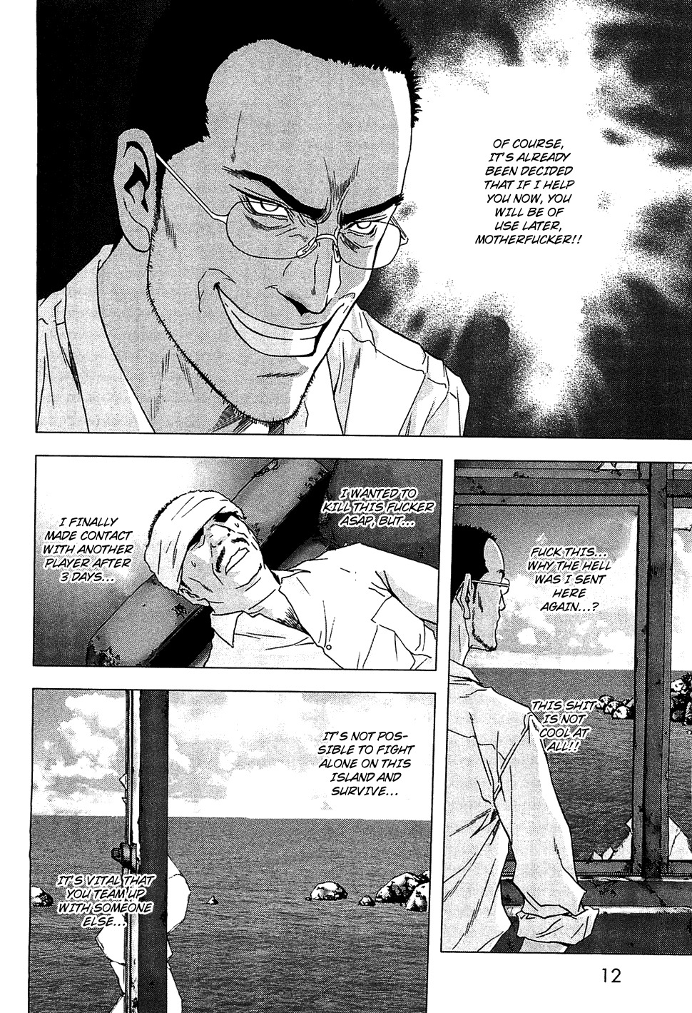 Btooom! Chapter 38 page 16 - Chapter 38: Intensifying Front Line