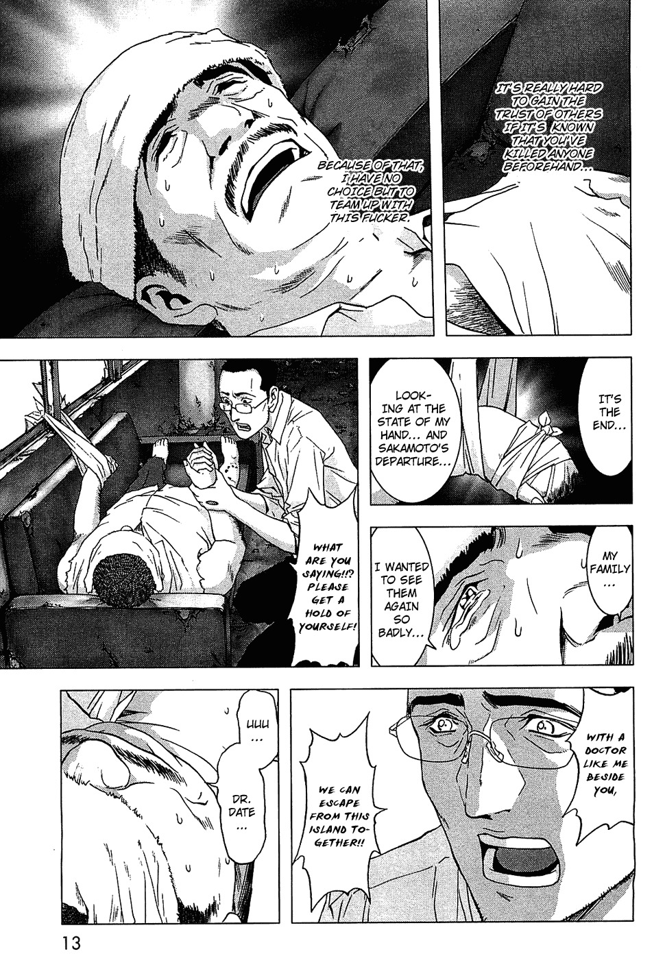Btooom! Chapter 38 page 17 - Chapter 38: Intensifying Front Line