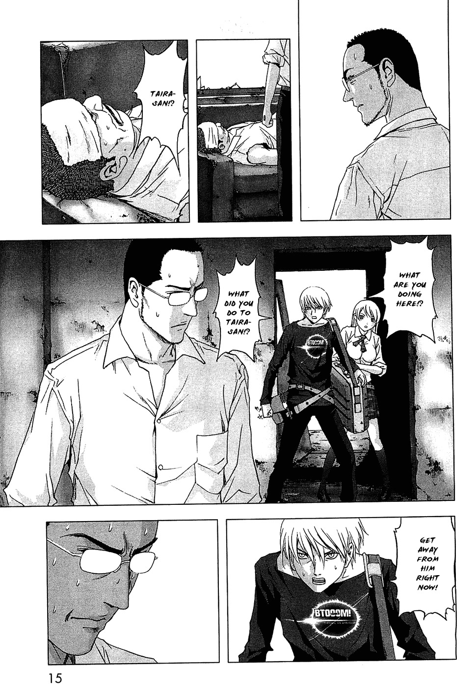 Btooom! Chapter 38 page 19 - Chapter 38: Intensifying Front Line
