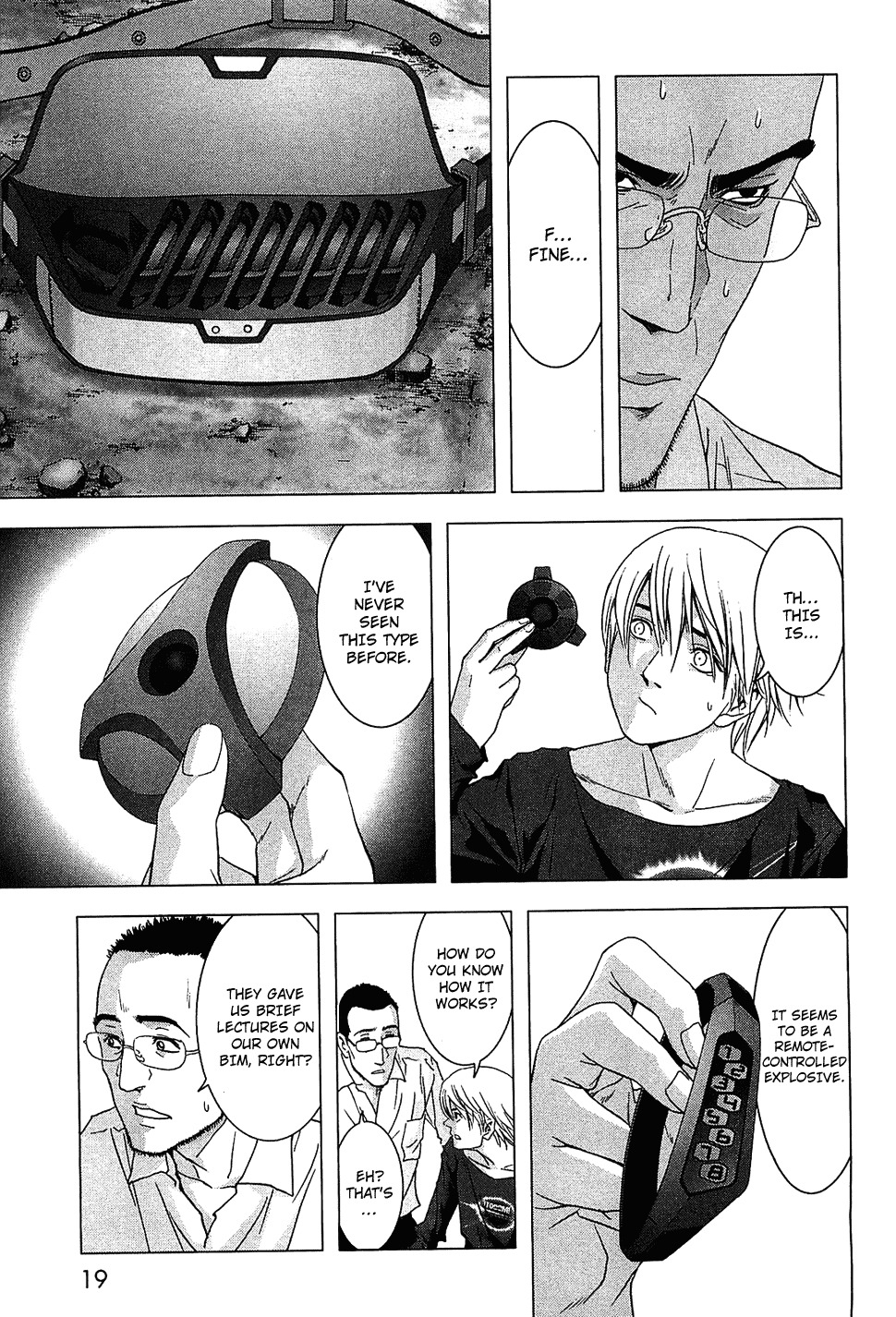 Btooom! Chapter 38 page 23 - Chapter 38: Intensifying Front Line