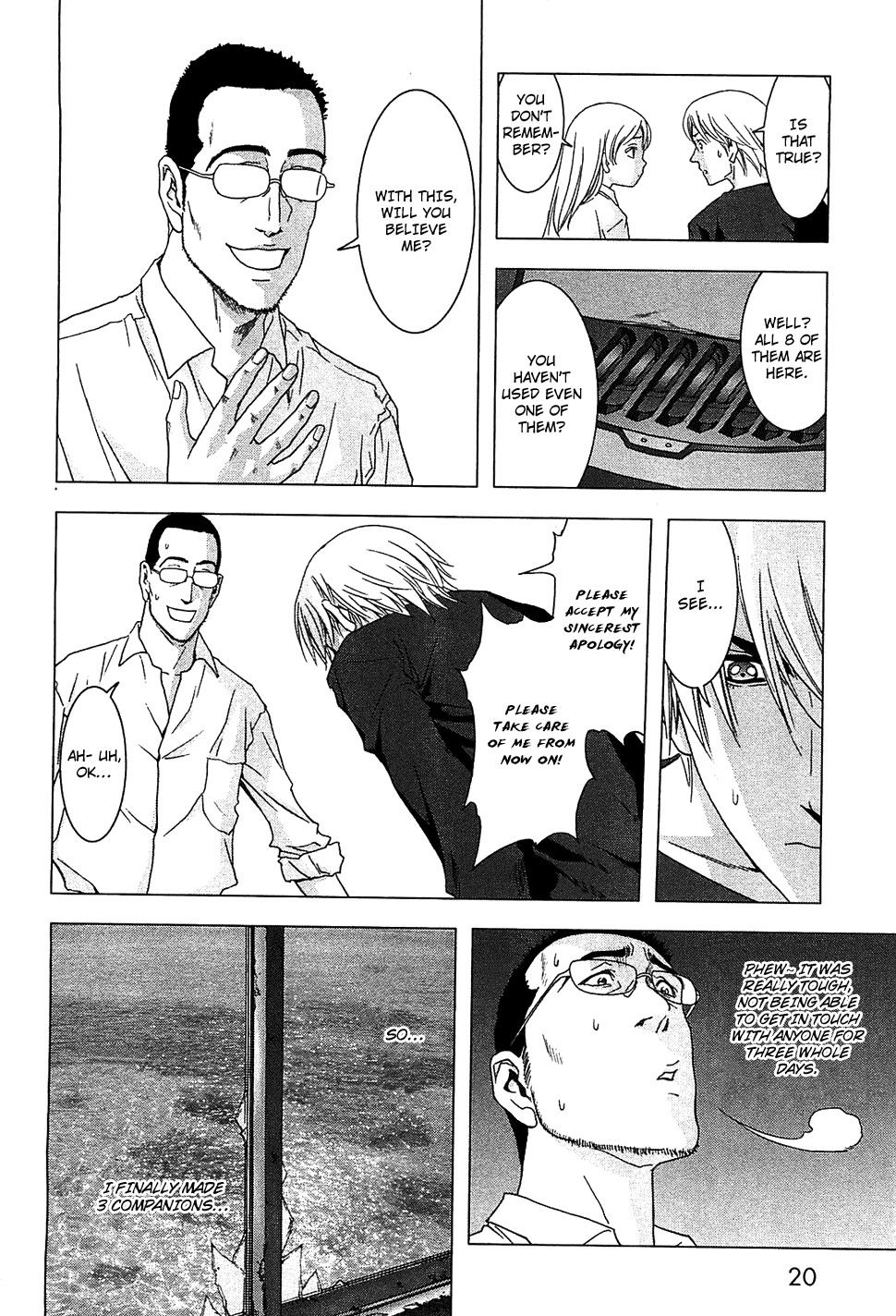 Btooom! Chapter 38 page 24 - Chapter 38: Intensifying Front Line