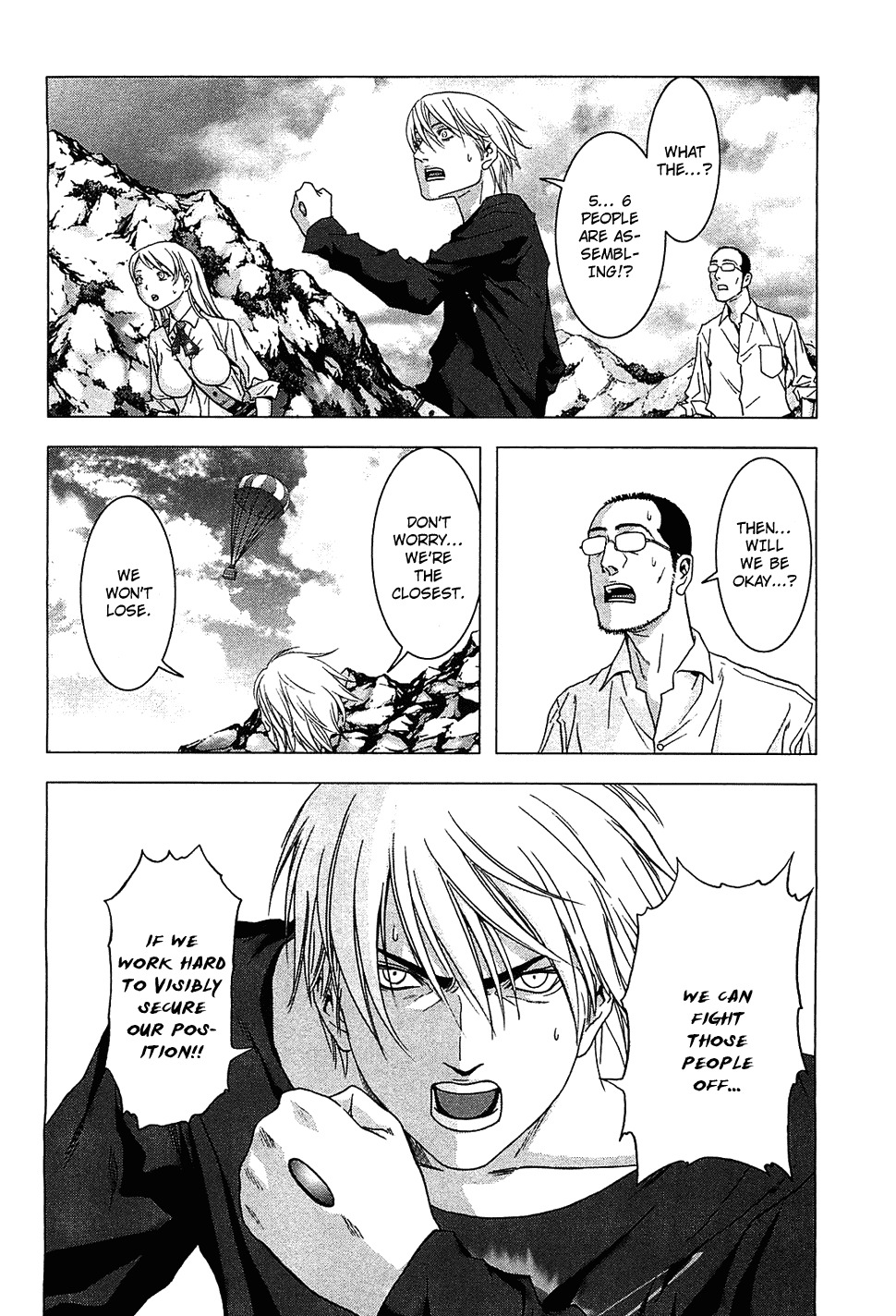 Btooom! Chapter 38 page 32 - Chapter 38: Intensifying Front Line