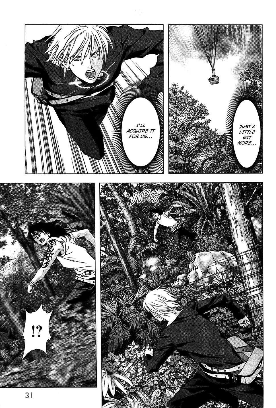 Btooom! Chapter 38 page 35 - Chapter 38: Intensifying Front Line