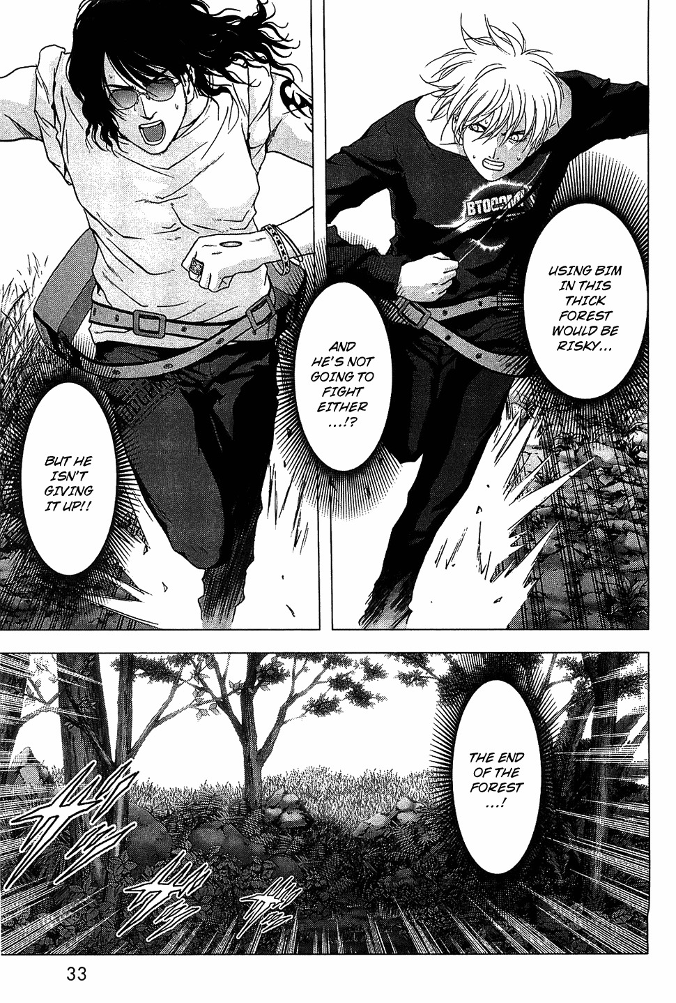 Btooom! Chapter 38 page 37 - Chapter 38: Intensifying Front Line