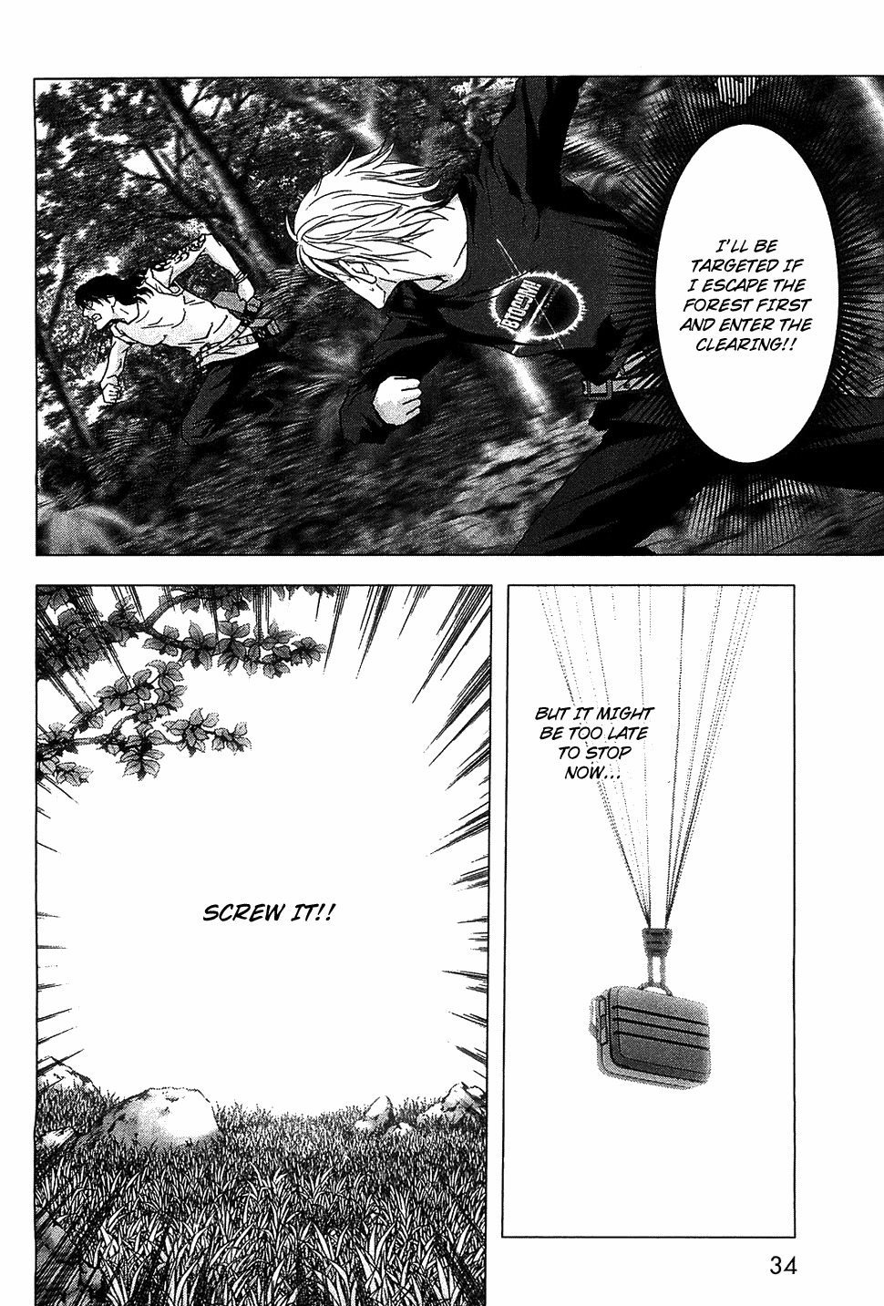 Btooom! Chapter 38 page 38 - Chapter 38: Intensifying Front Line