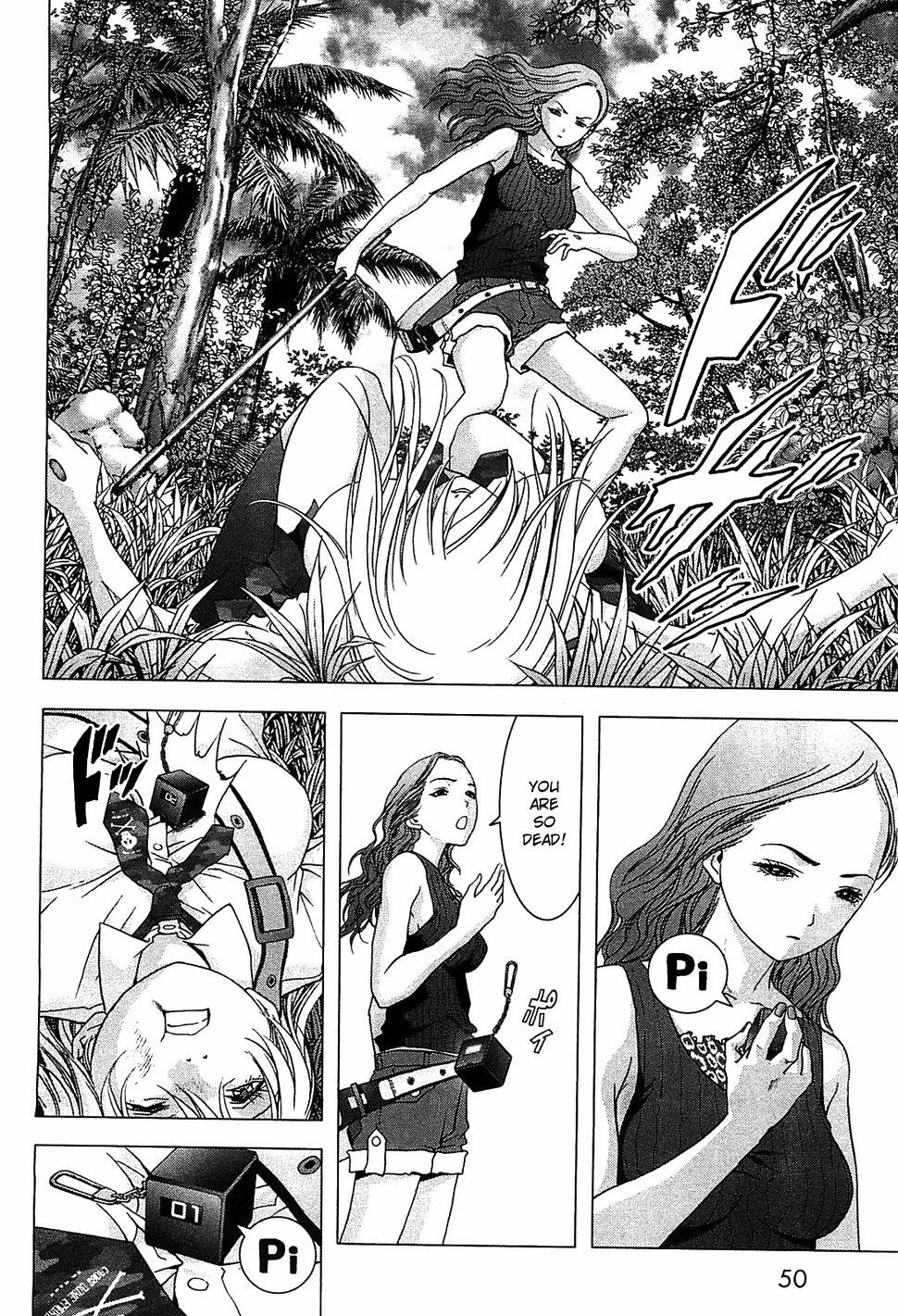 Btooom! Chapter 38 page 53 - Chapter 38: Intensifying Front Line