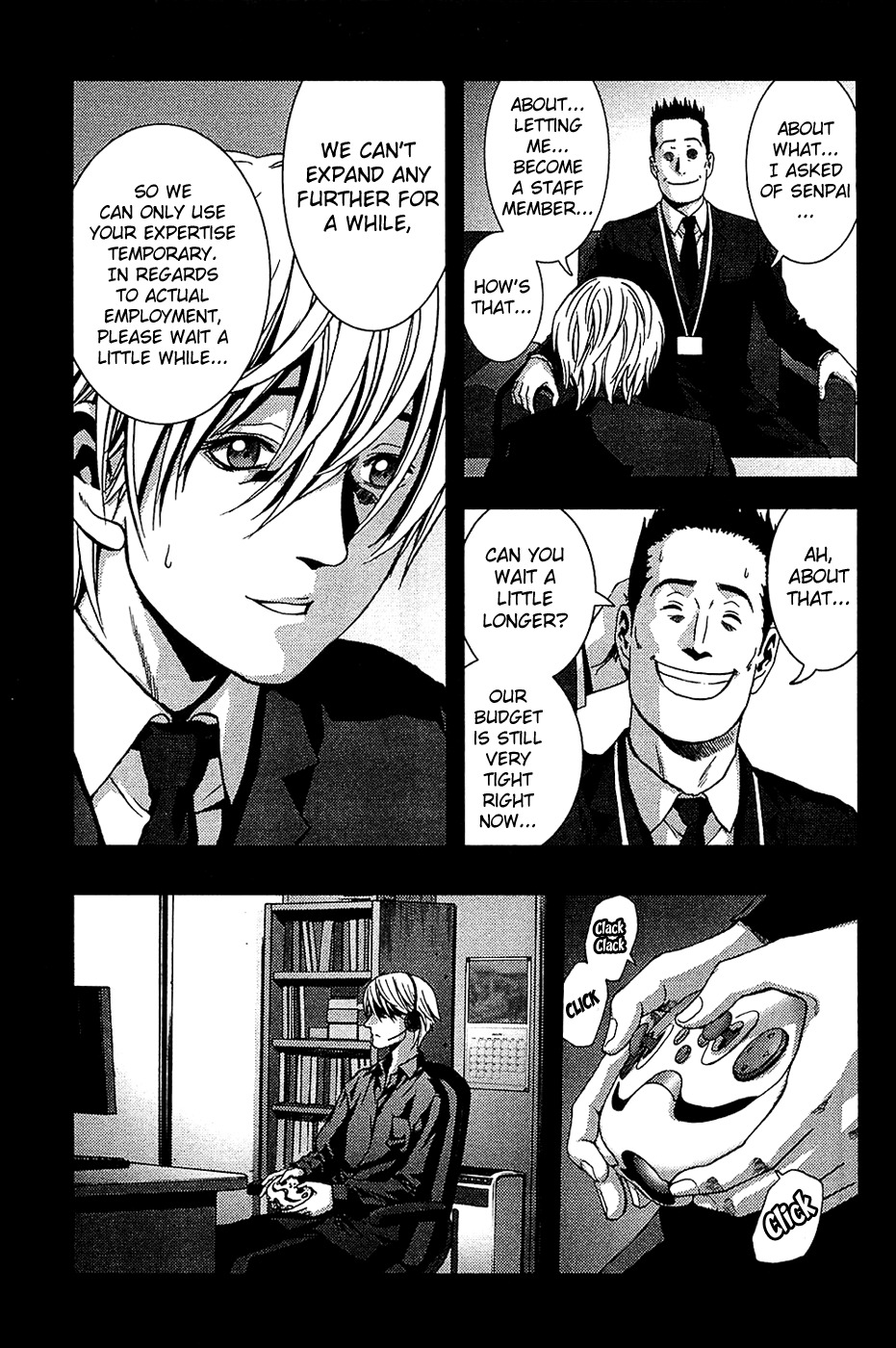 Btooom! Chapter 4 page 10 - Chapter 4: Deep, Heavy