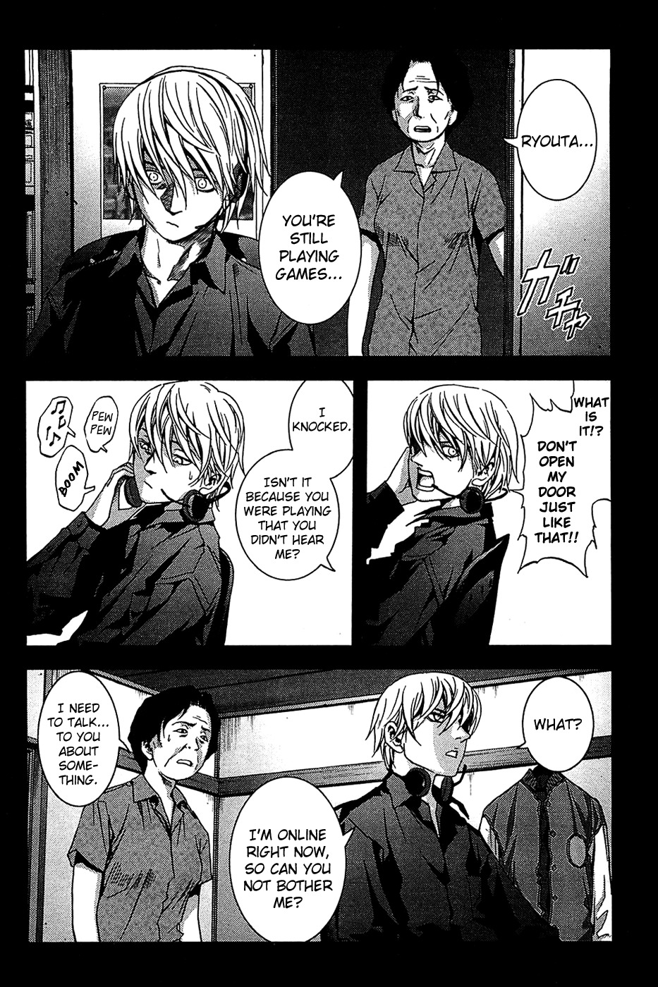 Btooom! Chapter 4 page 11 - Chapter 4: Deep, Heavy
