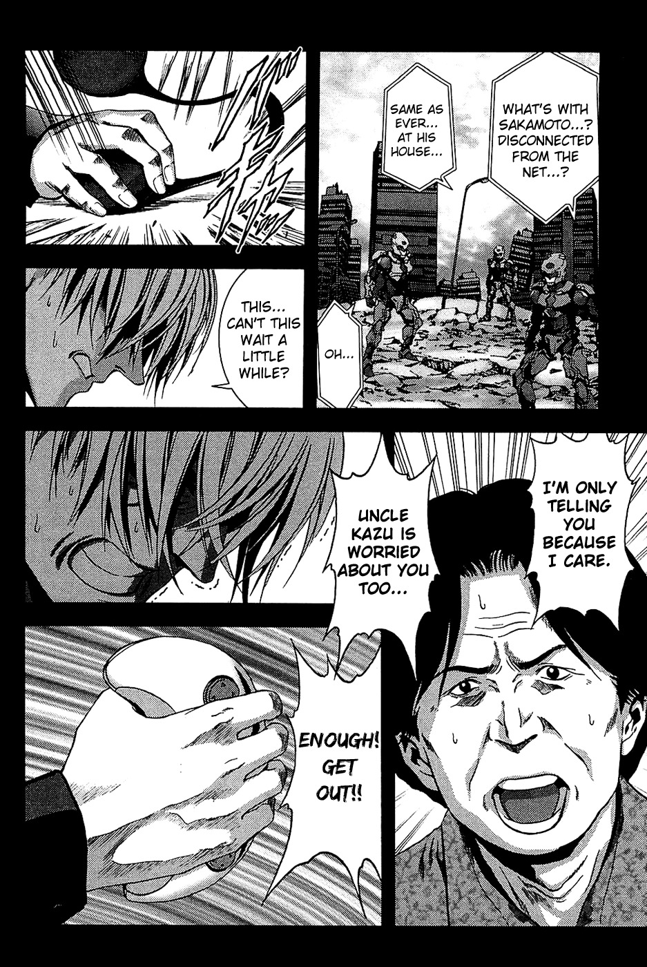 Btooom! Chapter 4 page 13 - Chapter 4: Deep, Heavy
