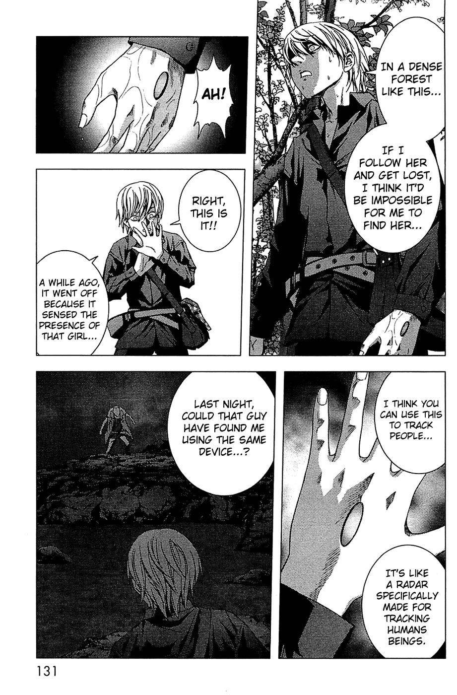 Btooom! Chapter 4 page 22 - Chapter 4: Deep, Heavy