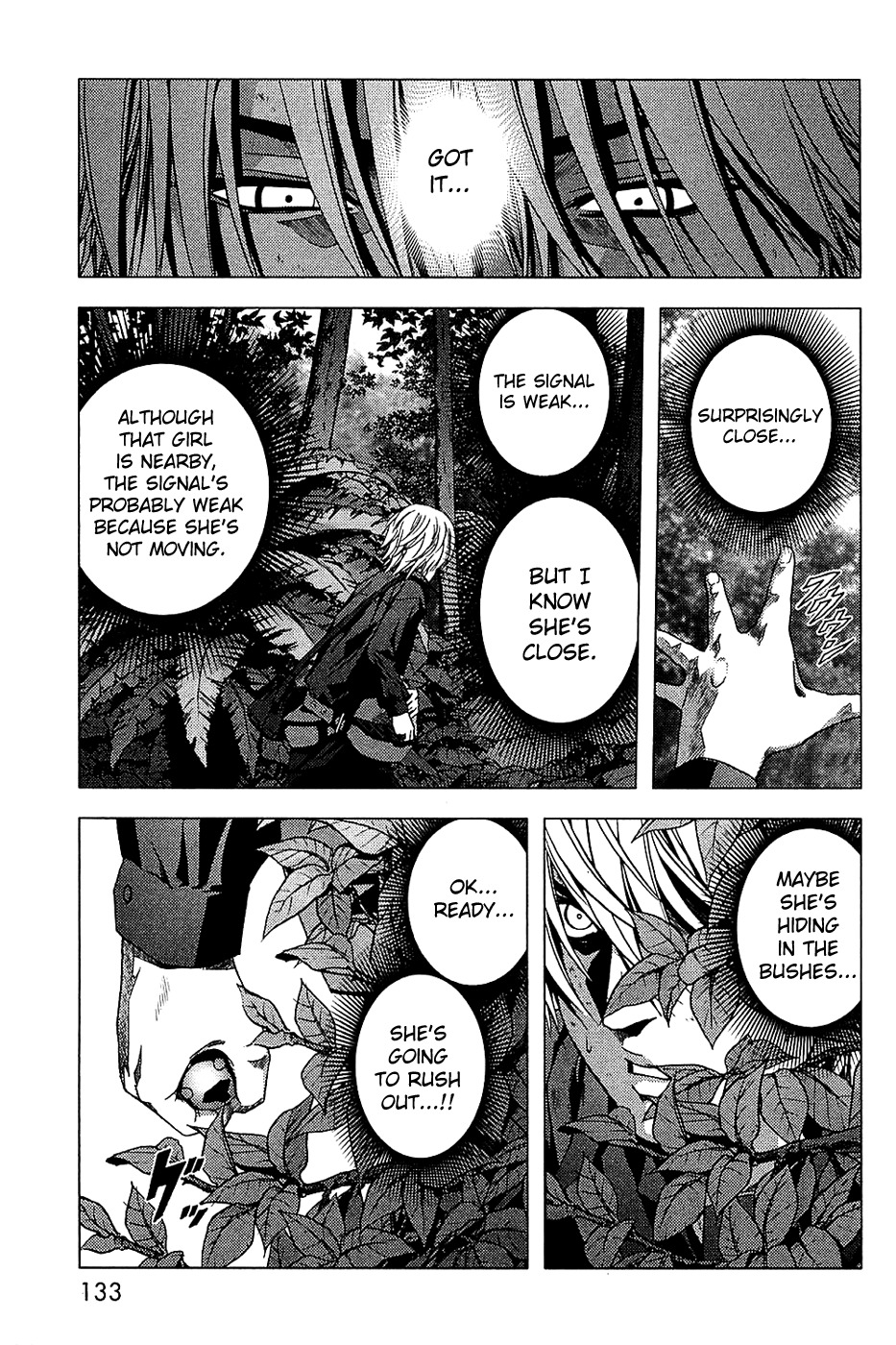 Btooom! Chapter 4 page 24 - Chapter 4: Deep, Heavy