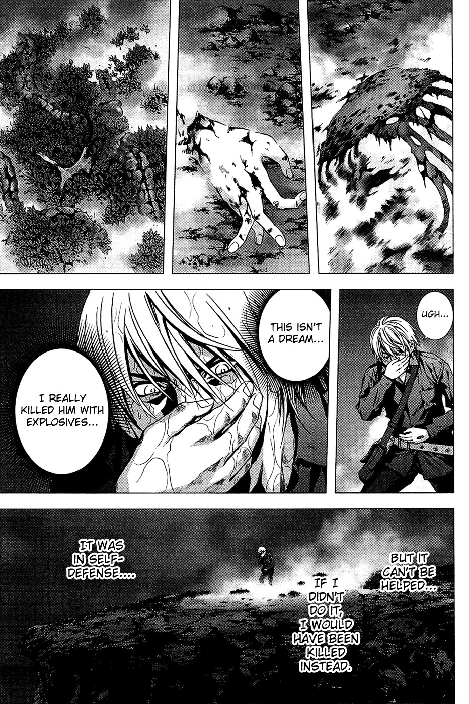 Btooom! Chapter 4 page 4 - Chapter 4: Deep, Heavy