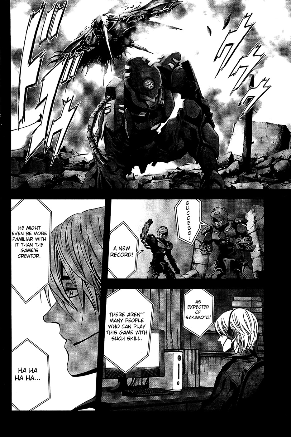 Btooom! Chapter 4 page 7 - Chapter 4: Deep, Heavy