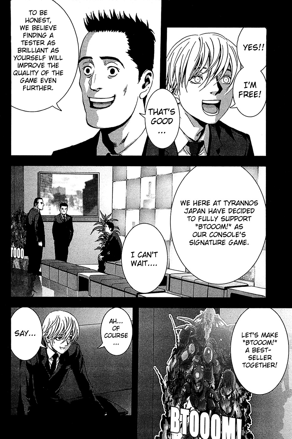 Btooom! Chapter 4 page 9 - Chapter 4: Deep, Heavy