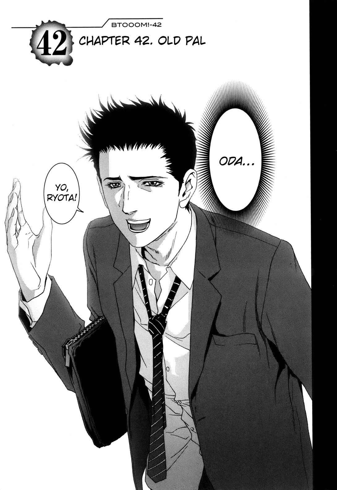 Btooom! Chapter 42 page 12 - Chapter 42: Old Pal