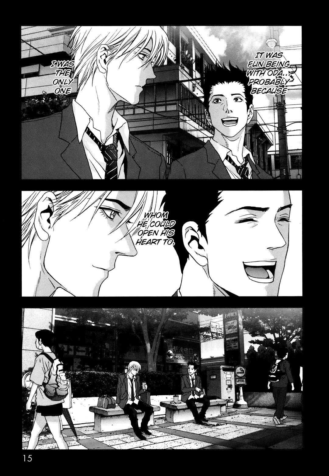 Btooom! Chapter 42 page 19 - Chapter 42: Old Pal