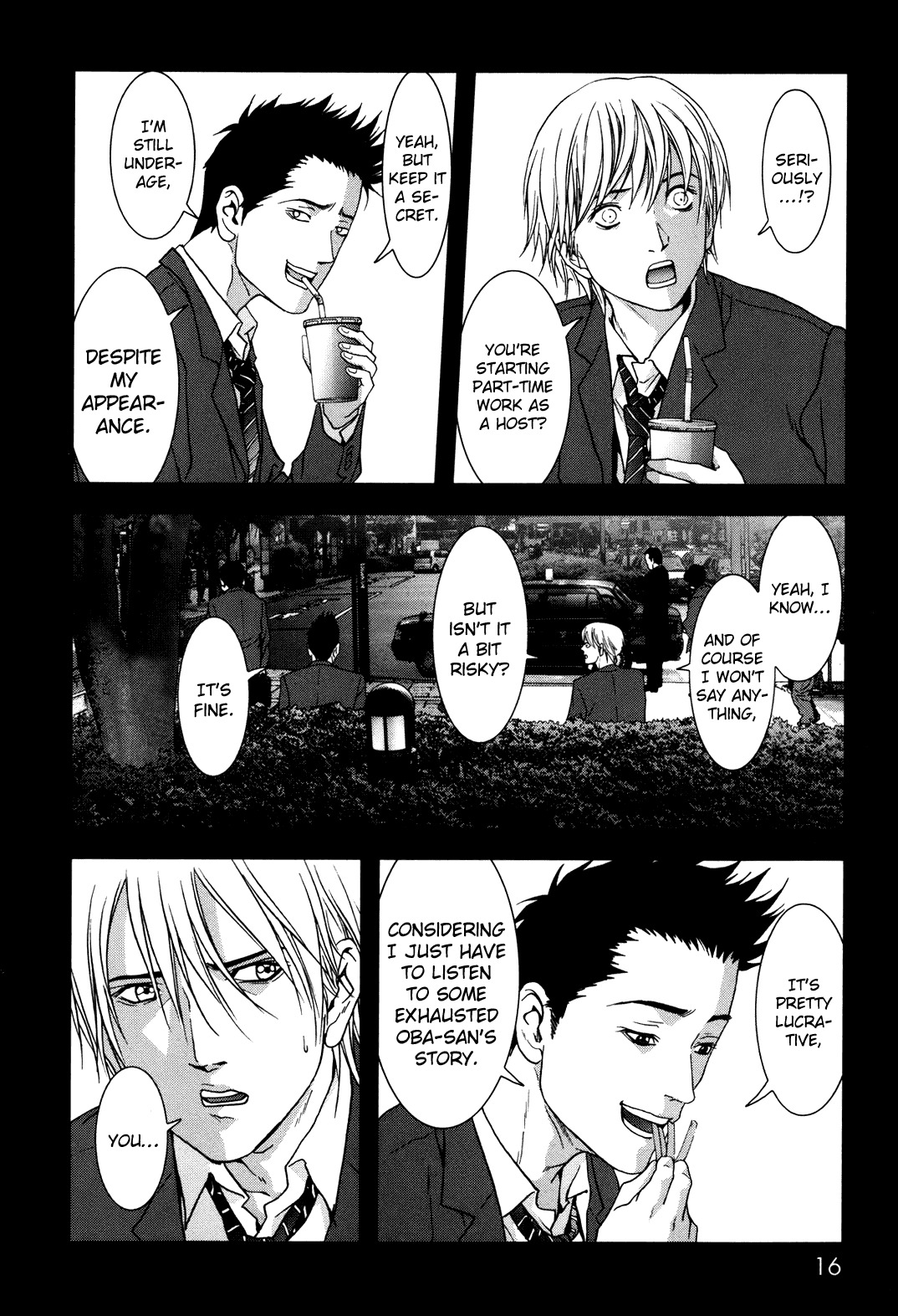 Btooom! Chapter 42 page 20 - Chapter 42: Old Pal