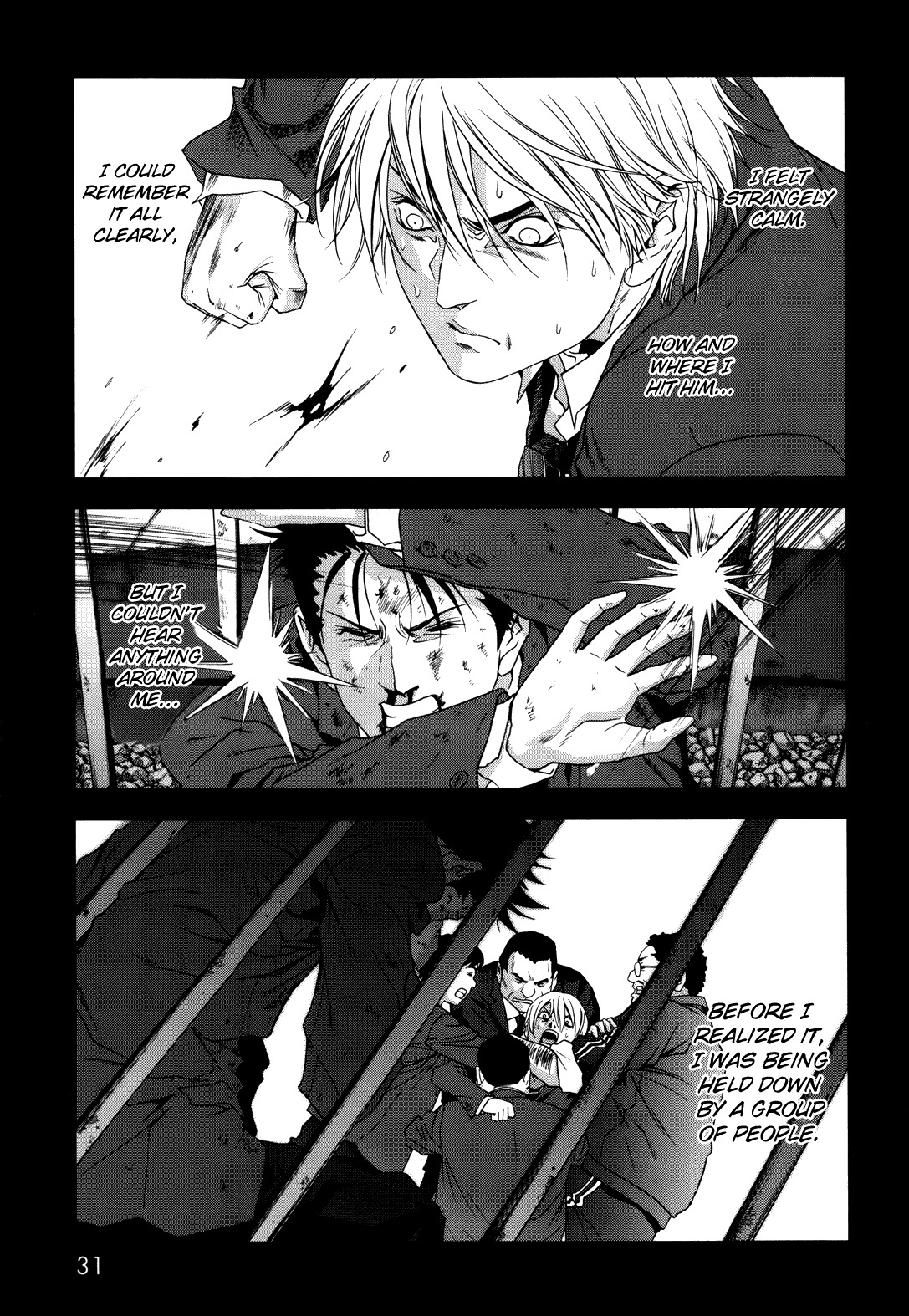 Btooom! Chapter 42 page 35 - Chapter 42: Old Pal