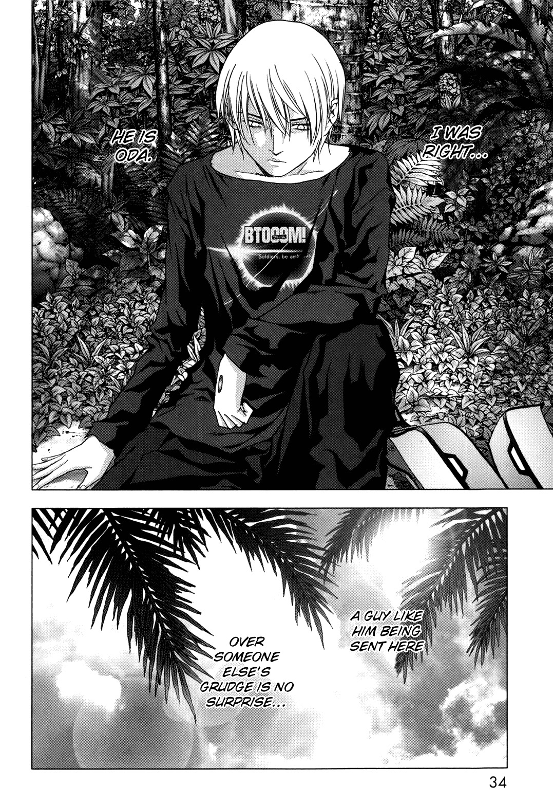 Btooom! Chapter 42 page 38 - Chapter 42: Old Pal