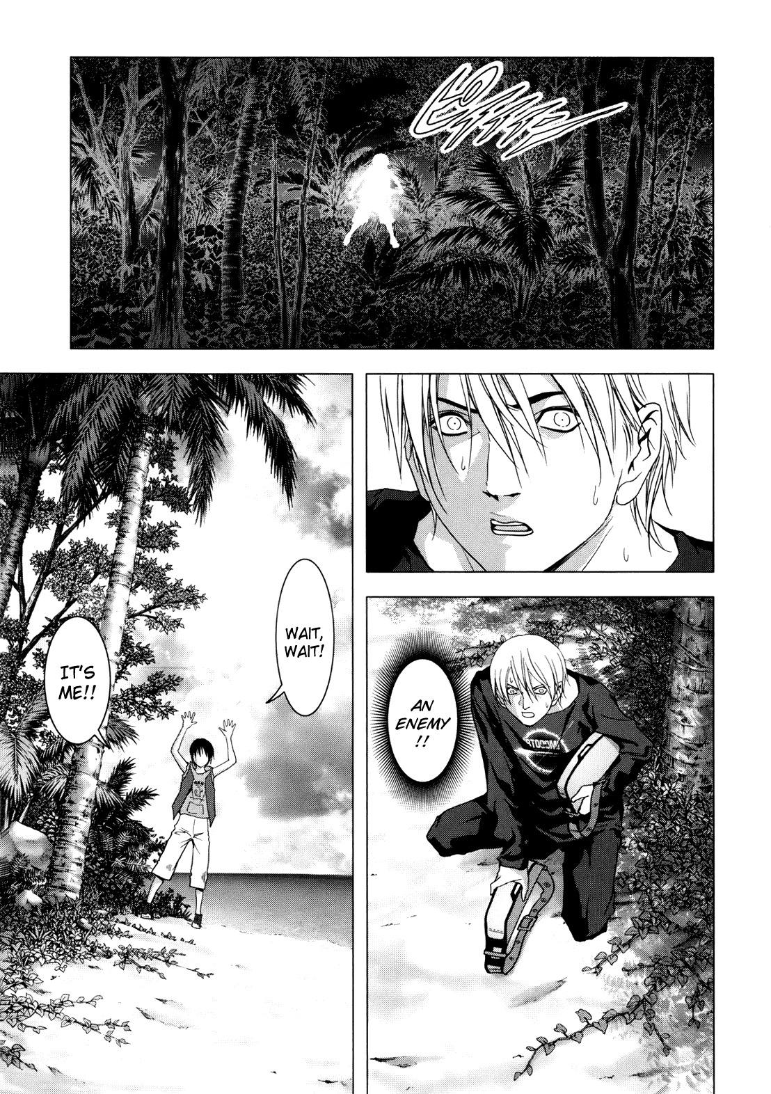 Btooom! Chapter 42 page 43 - Chapter 42: Old Pal