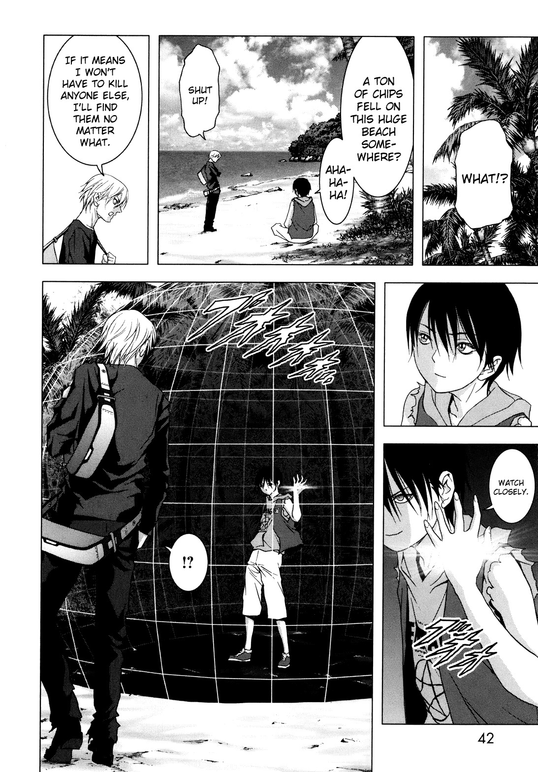 Btooom! Chapter 42 page 46 - Chapter 42: Old Pal