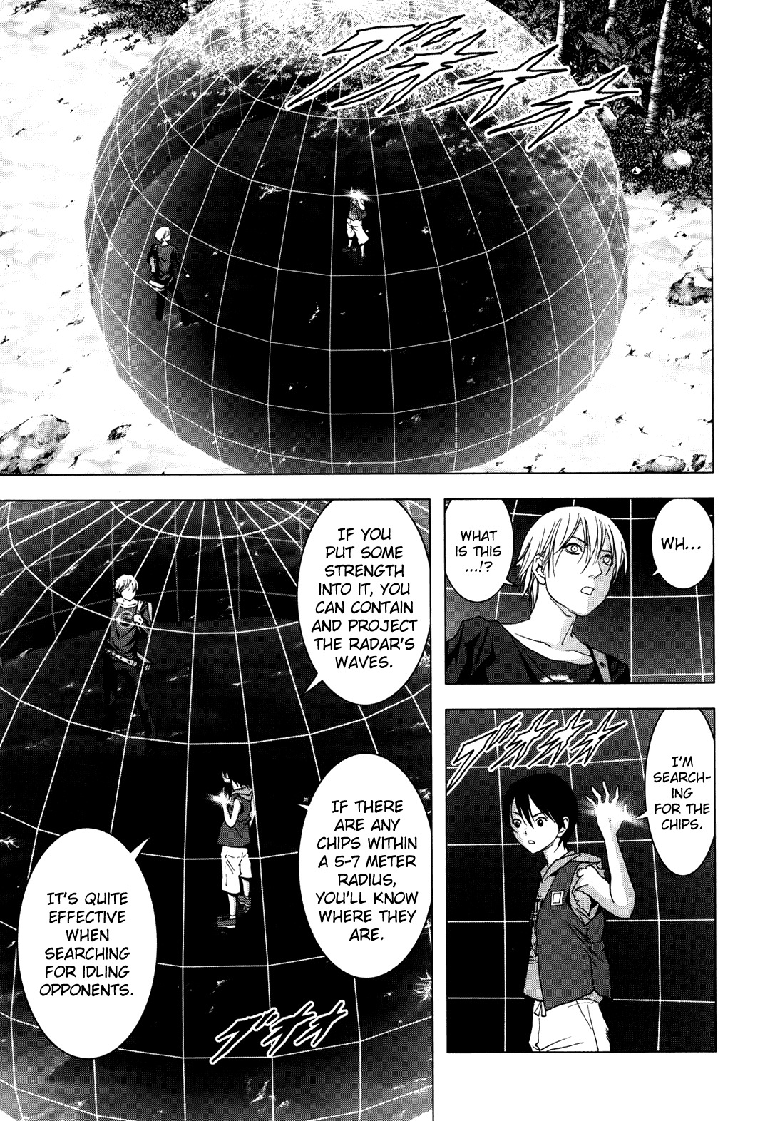 Btooom! Chapter 42 page 47 - Chapter 42: Old Pal