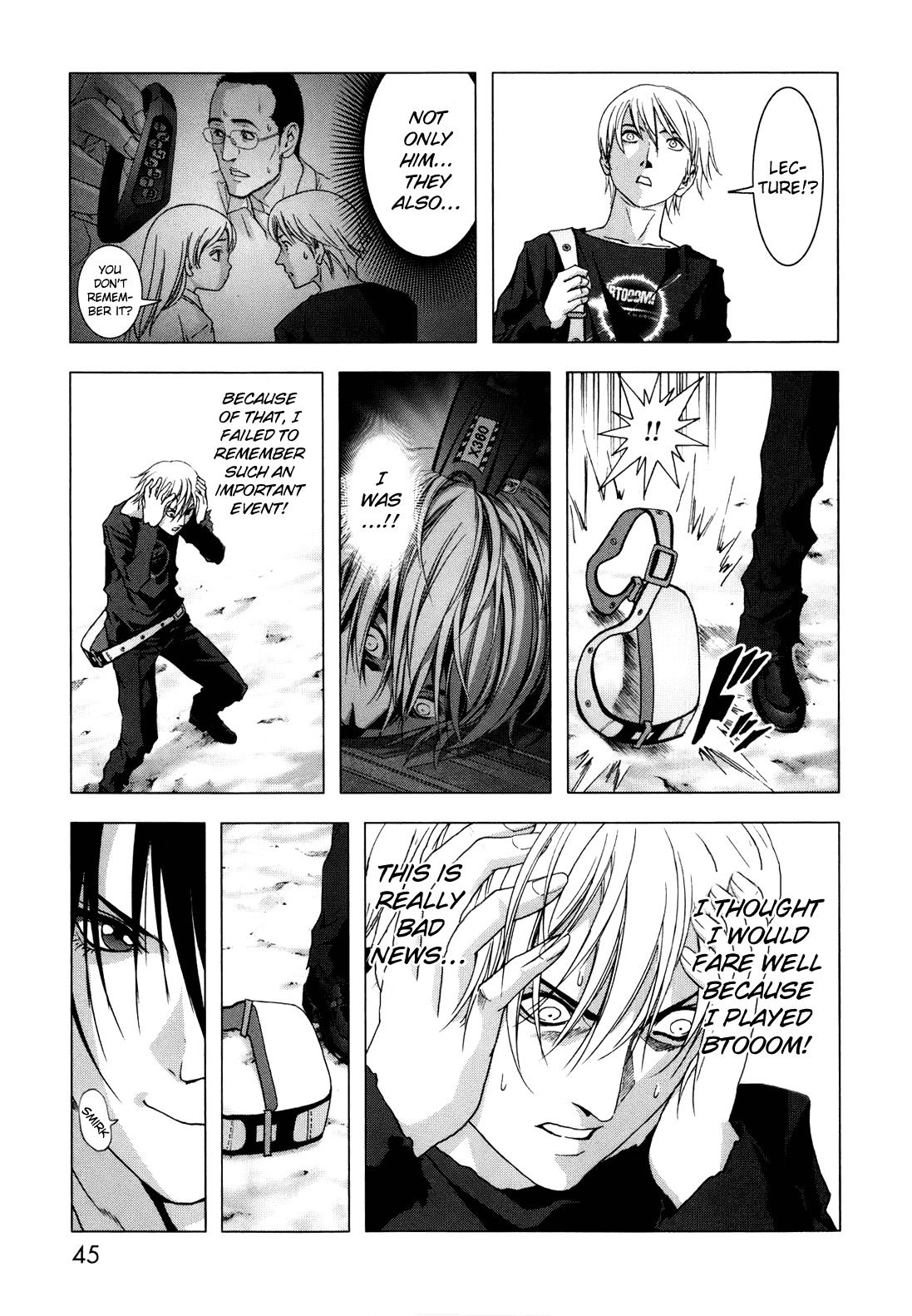 Btooom! Chapter 42 page 49 - Chapter 42: Old Pal