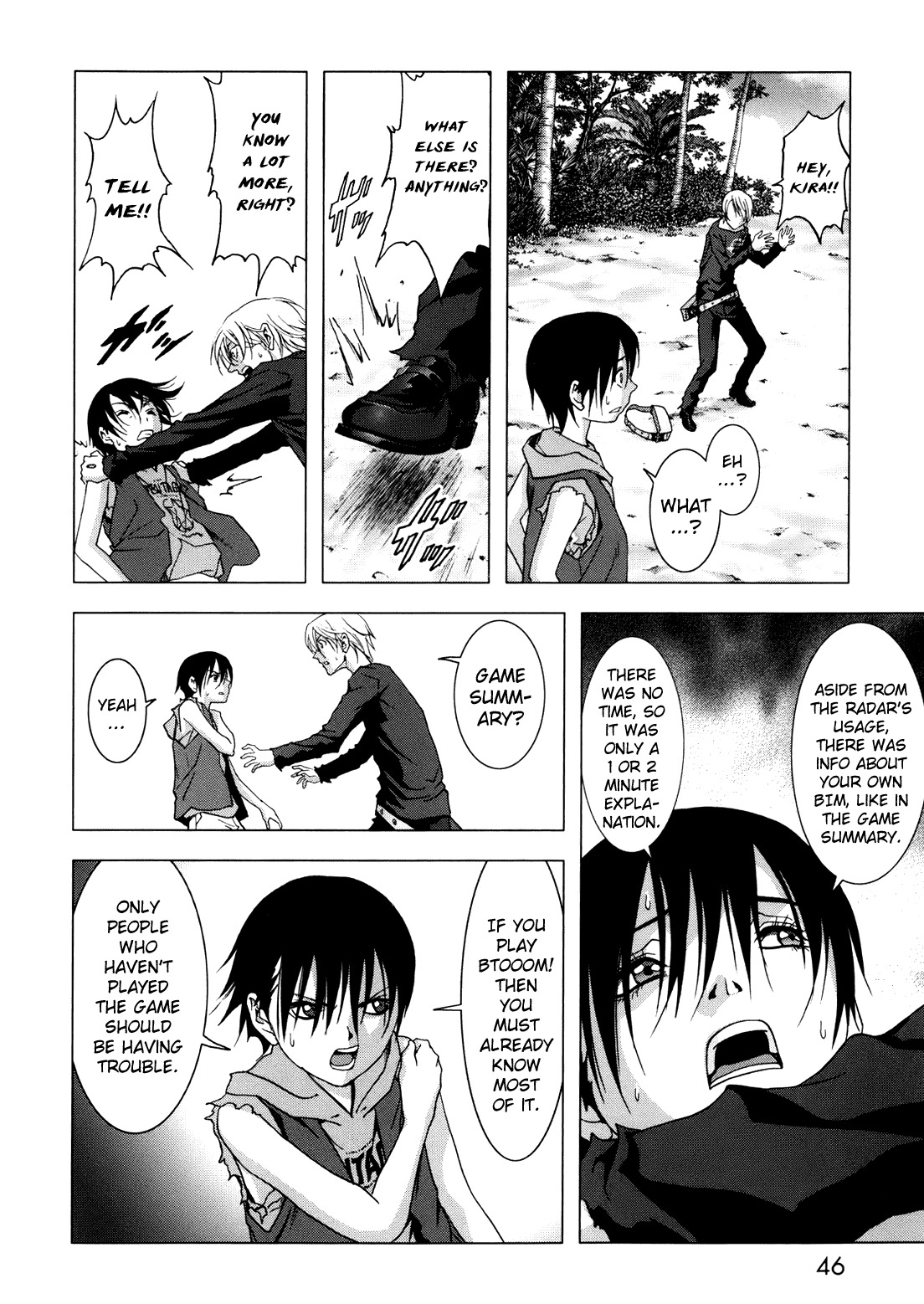 Btooom! Chapter 42 page 50 - Chapter 42: Old Pal