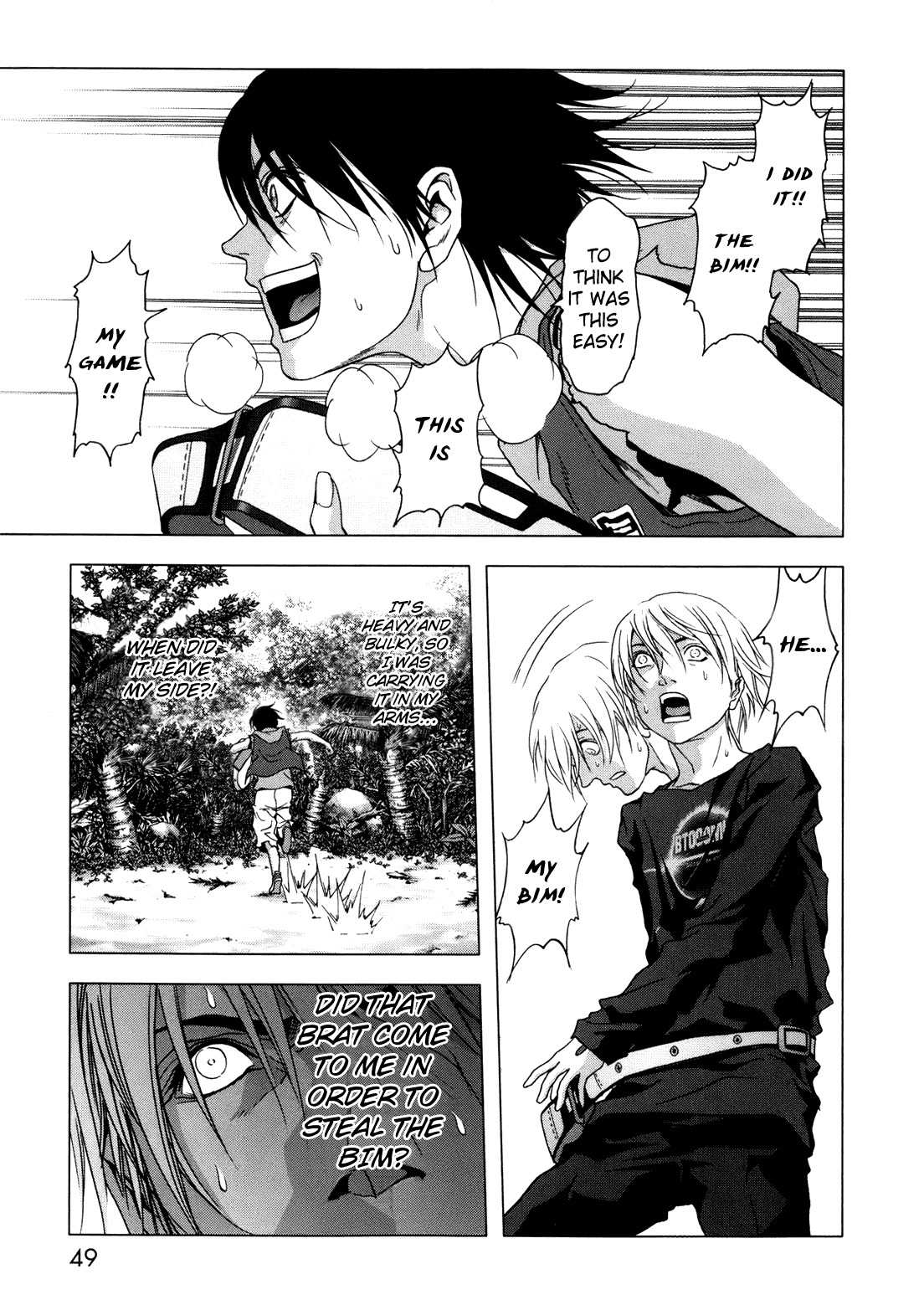 Btooom! Chapter 42 page 53 - Chapter 42: Old Pal