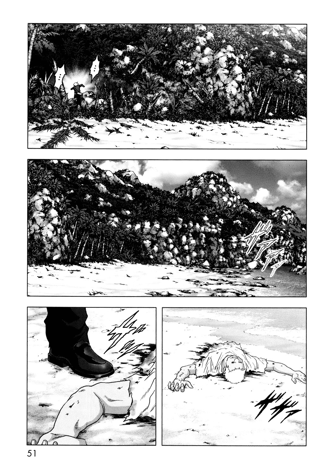 Btooom! Chapter 42 page 55 - Chapter 42: Old Pal