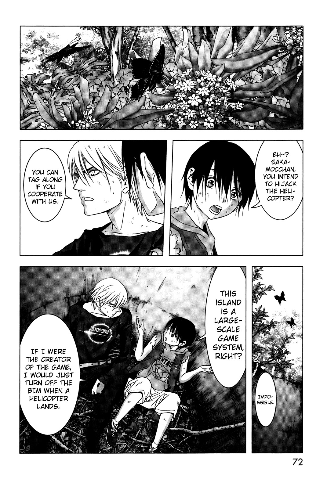Btooom! Chapter 43 page 21 - Chapter 43: Real Intention