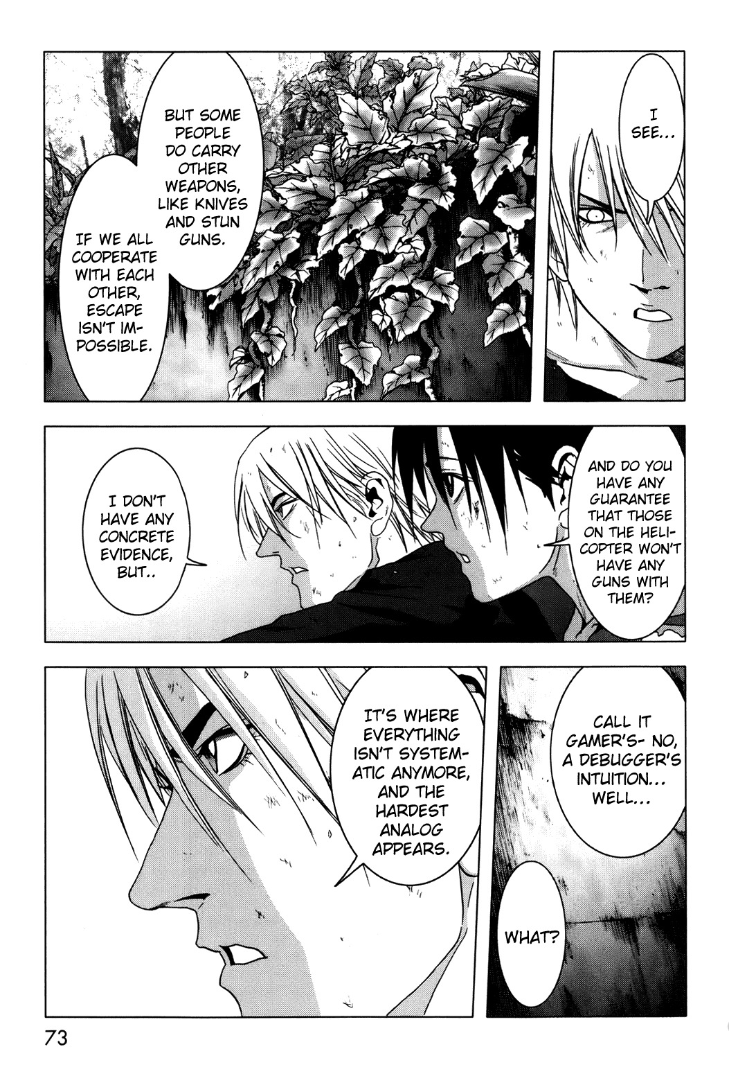 Btooom! Chapter 43 page 22 - Chapter 43: Real Intention