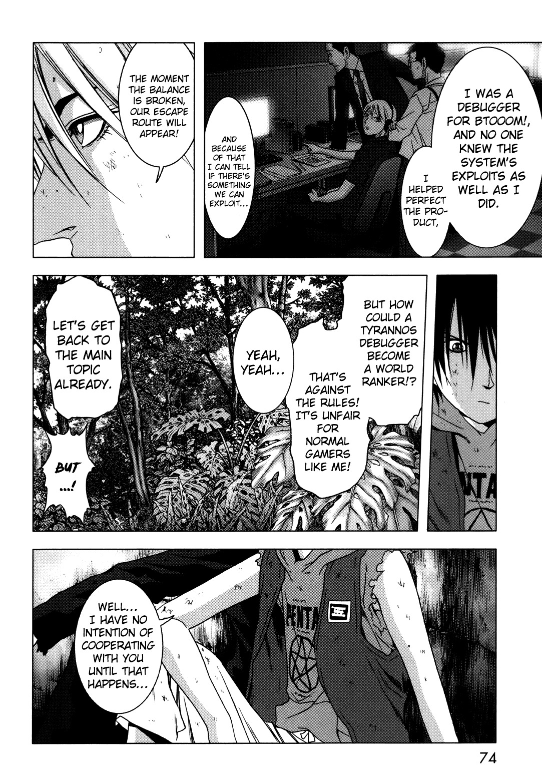 Btooom! Chapter 43 page 23 - Chapter 43: Real Intention