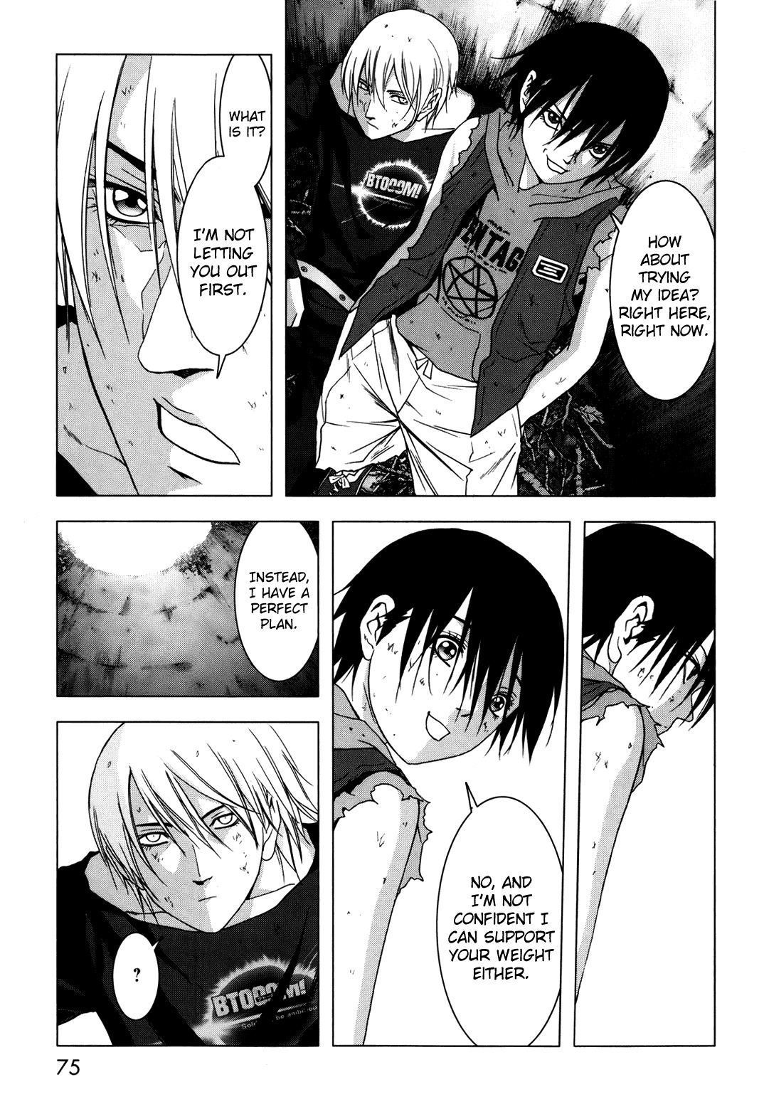 Btooom! Chapter 43 page 24 - Chapter 43: Real Intention