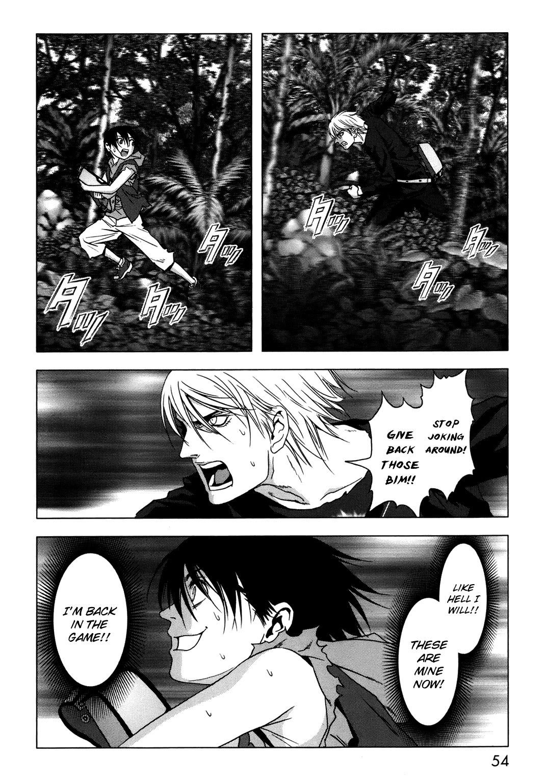 Btooom! Chapter 43 page 3 - Chapter 43: Real Intention