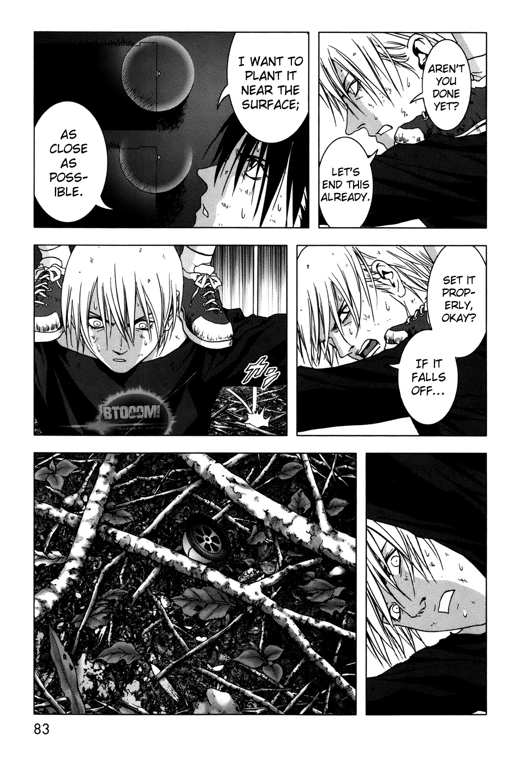 Btooom! Chapter 43 page 32 - Chapter 43: Real Intention