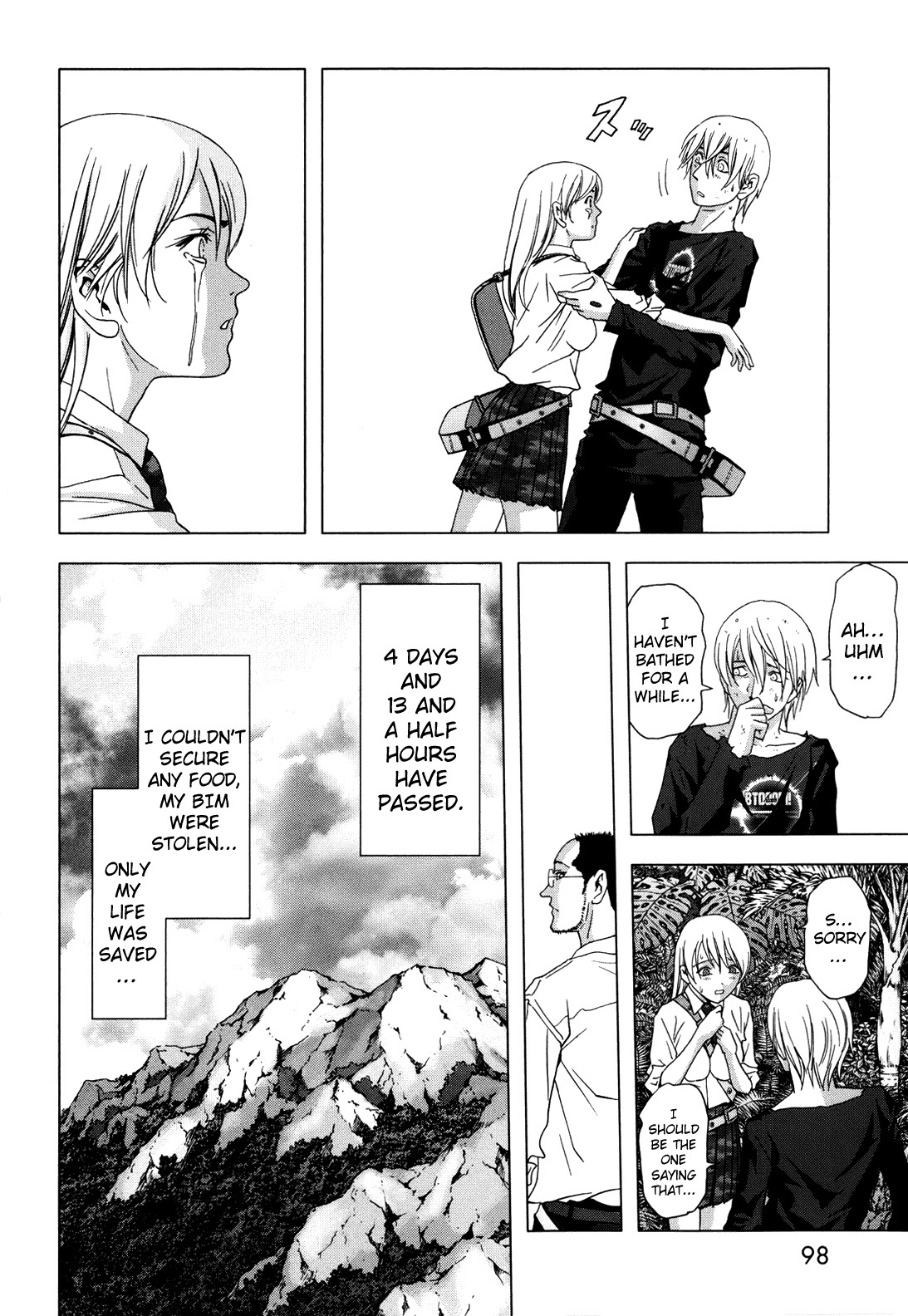 Btooom! Chapter 43 page 45 - Chapter 43: Real Intention