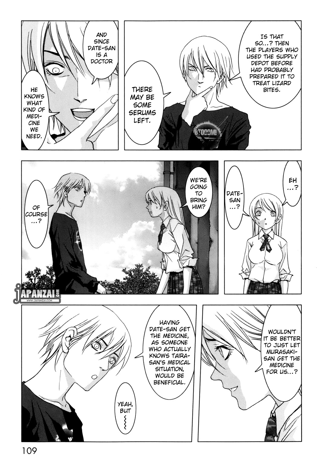 Btooom! Chapter 44 page 10 - Chapter 44: Natural Law