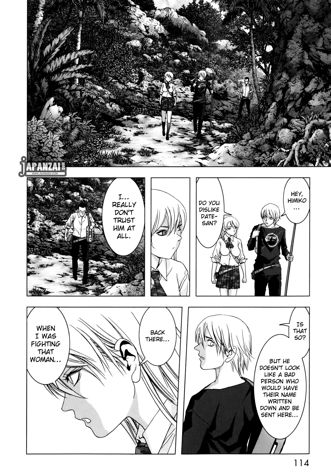 Btooom! Chapter 44 page 15 - Chapter 44: Natural Law