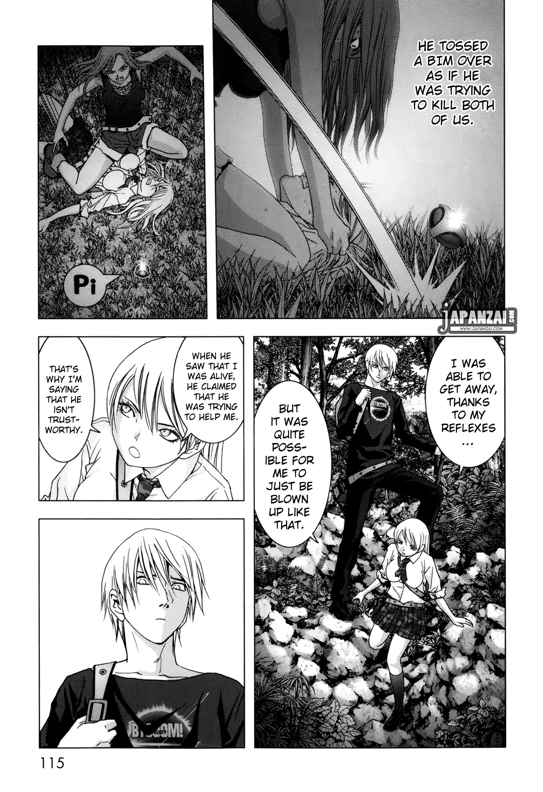 Btooom! Chapter 44 page 16 - Chapter 44: Natural Law