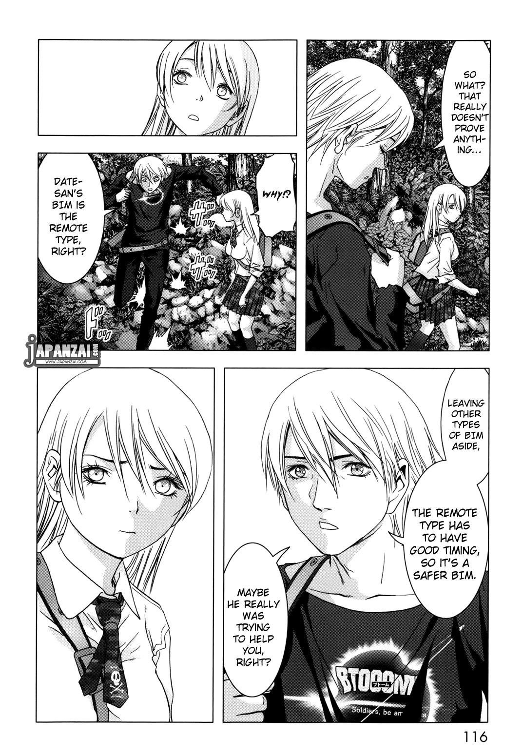 Btooom! Chapter 44 page 17 - Chapter 44: Natural Law
