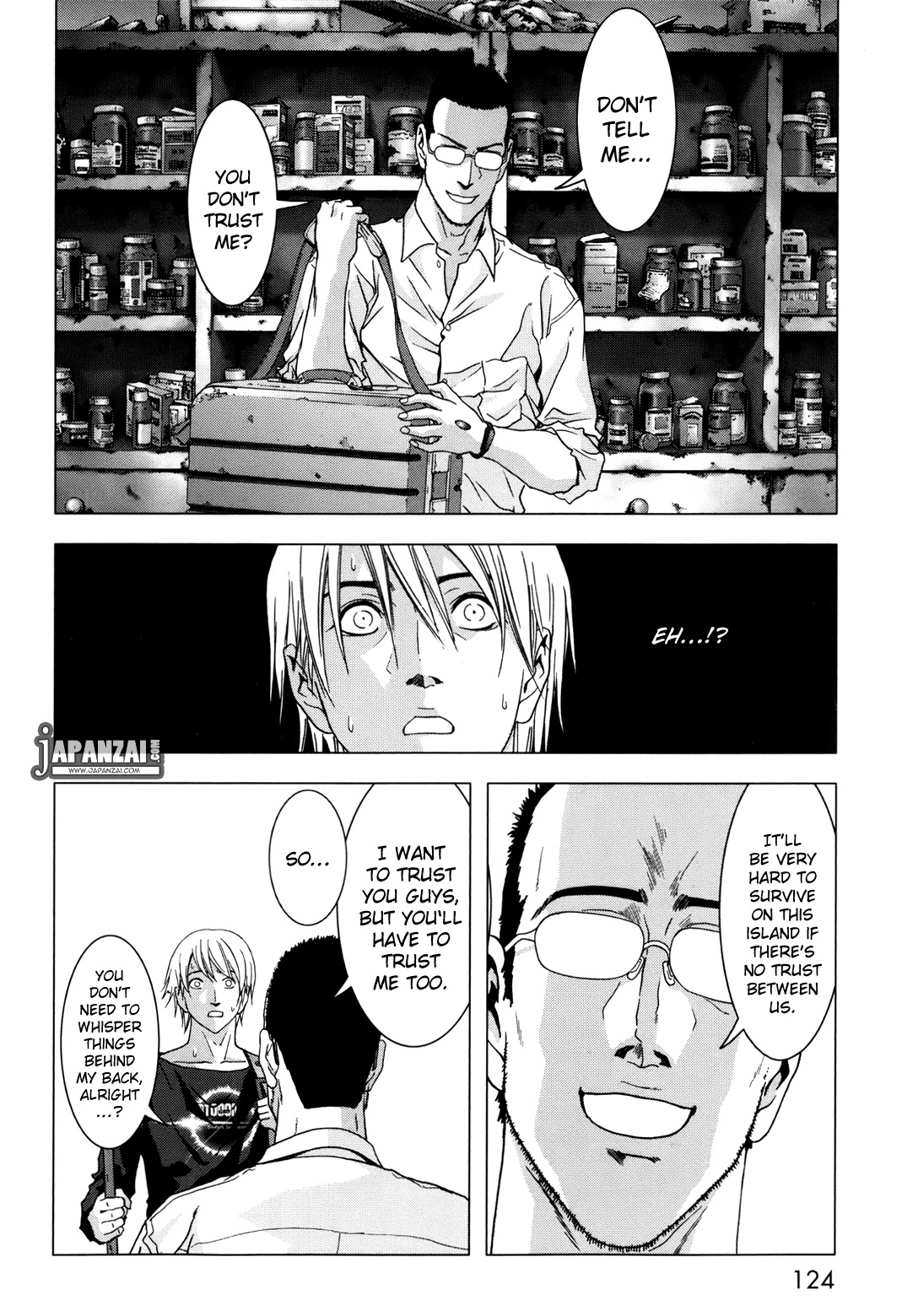 Btooom! Chapter 44 page 25 - Chapter 44: Natural Law