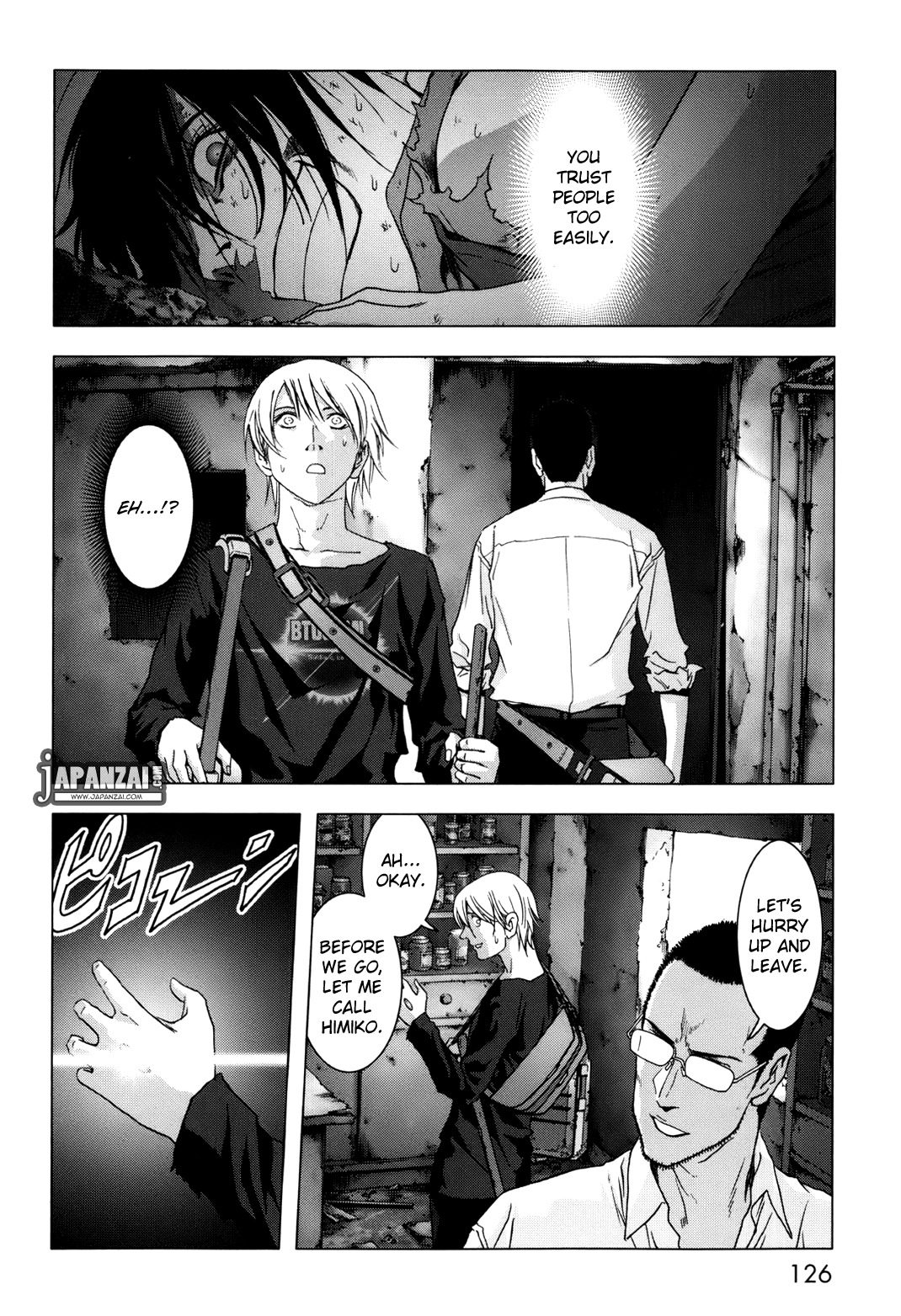 Btooom! Chapter 44 page 27 - Chapter 44: Natural Law