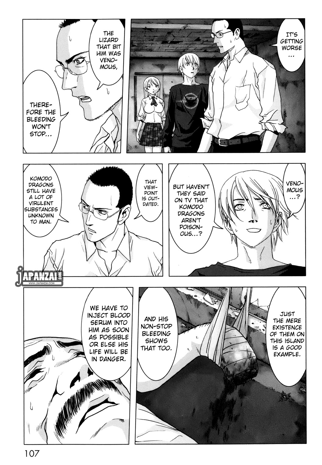 Btooom! Chapter 44 page 8 - Chapter 44: Natural Law