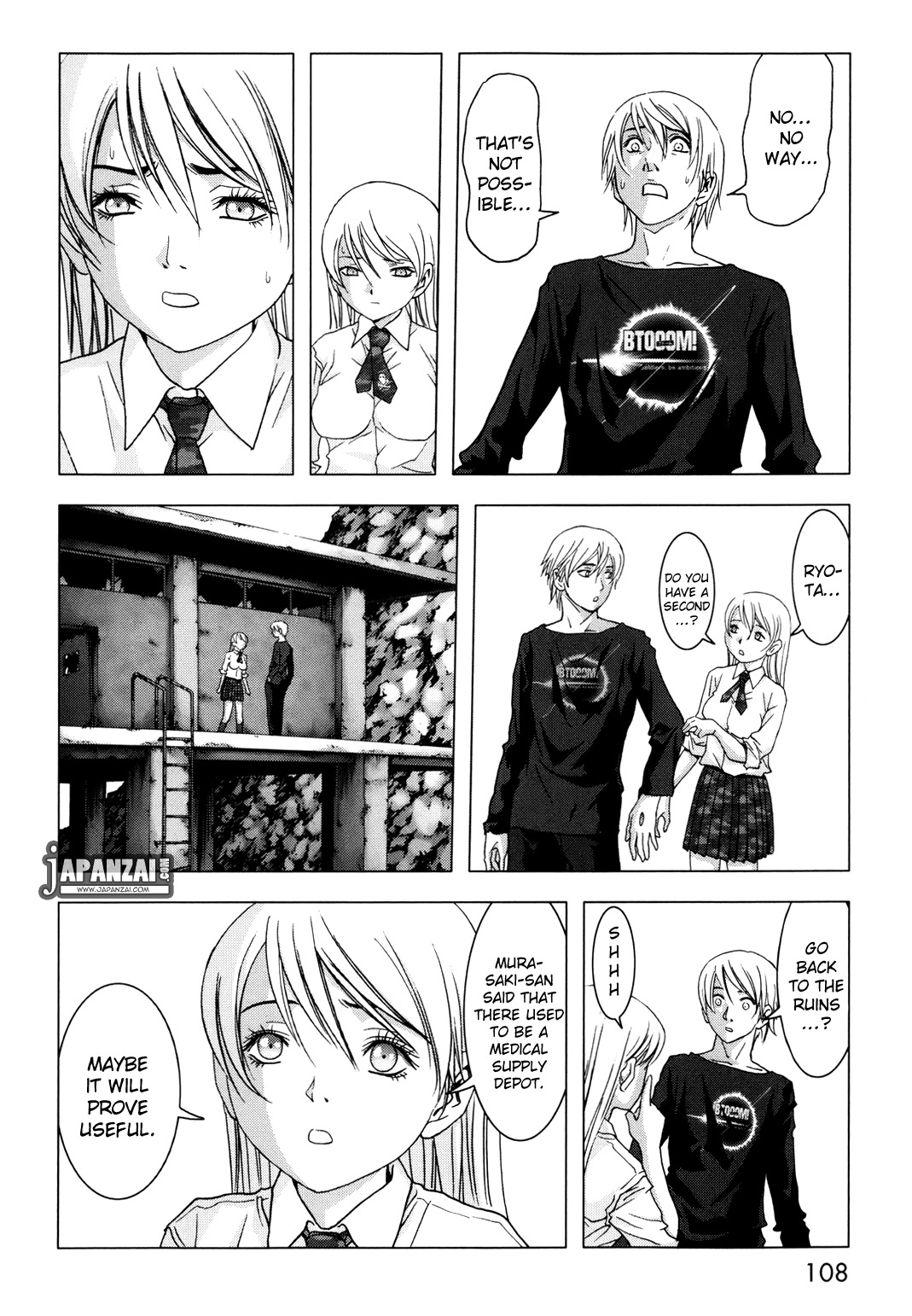 Btooom! Chapter 44 page 9 - Chapter 44: Natural Law