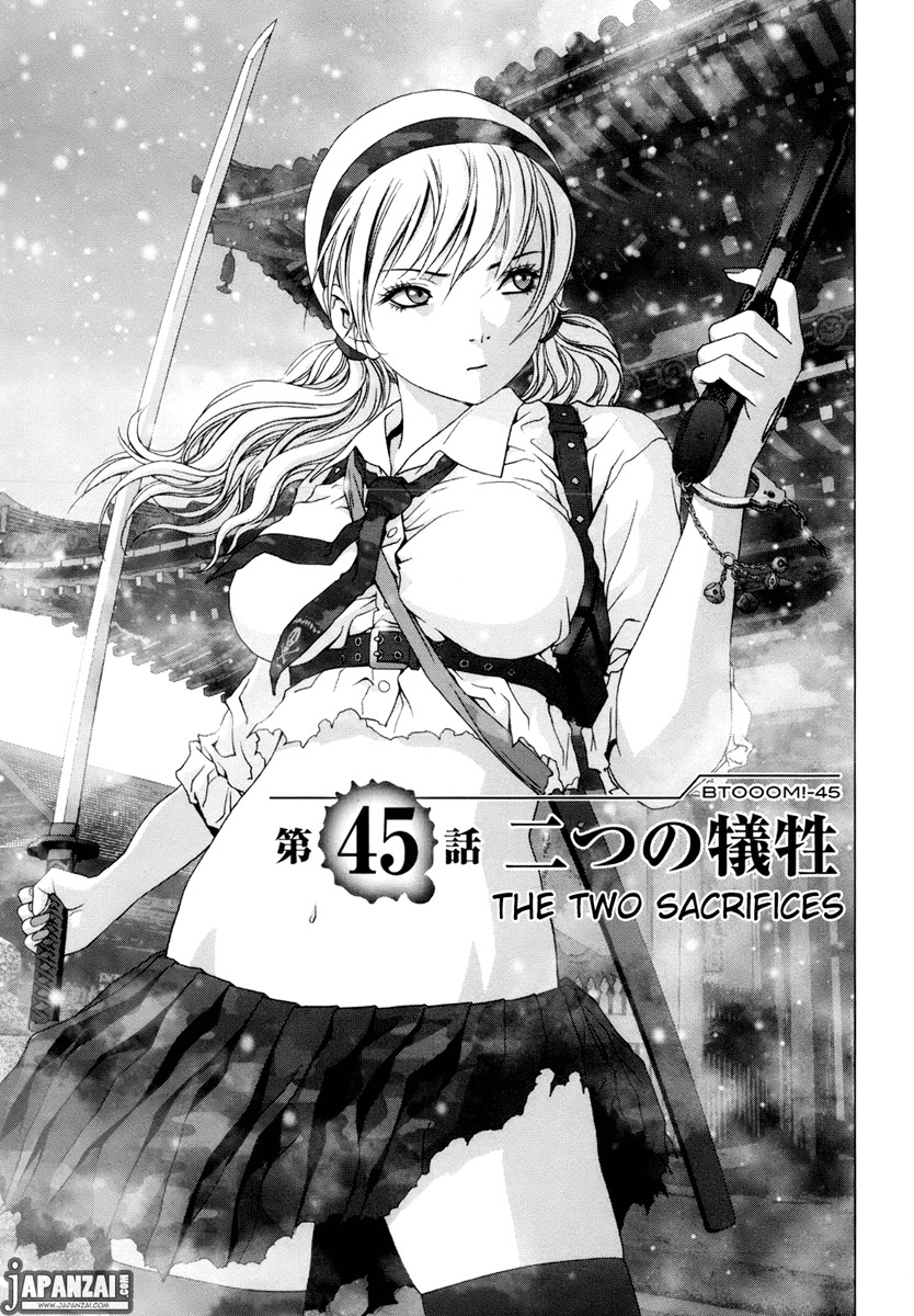 Btooom! Chapter 45 page 1 - Chapter 45: The Two Sacrifices