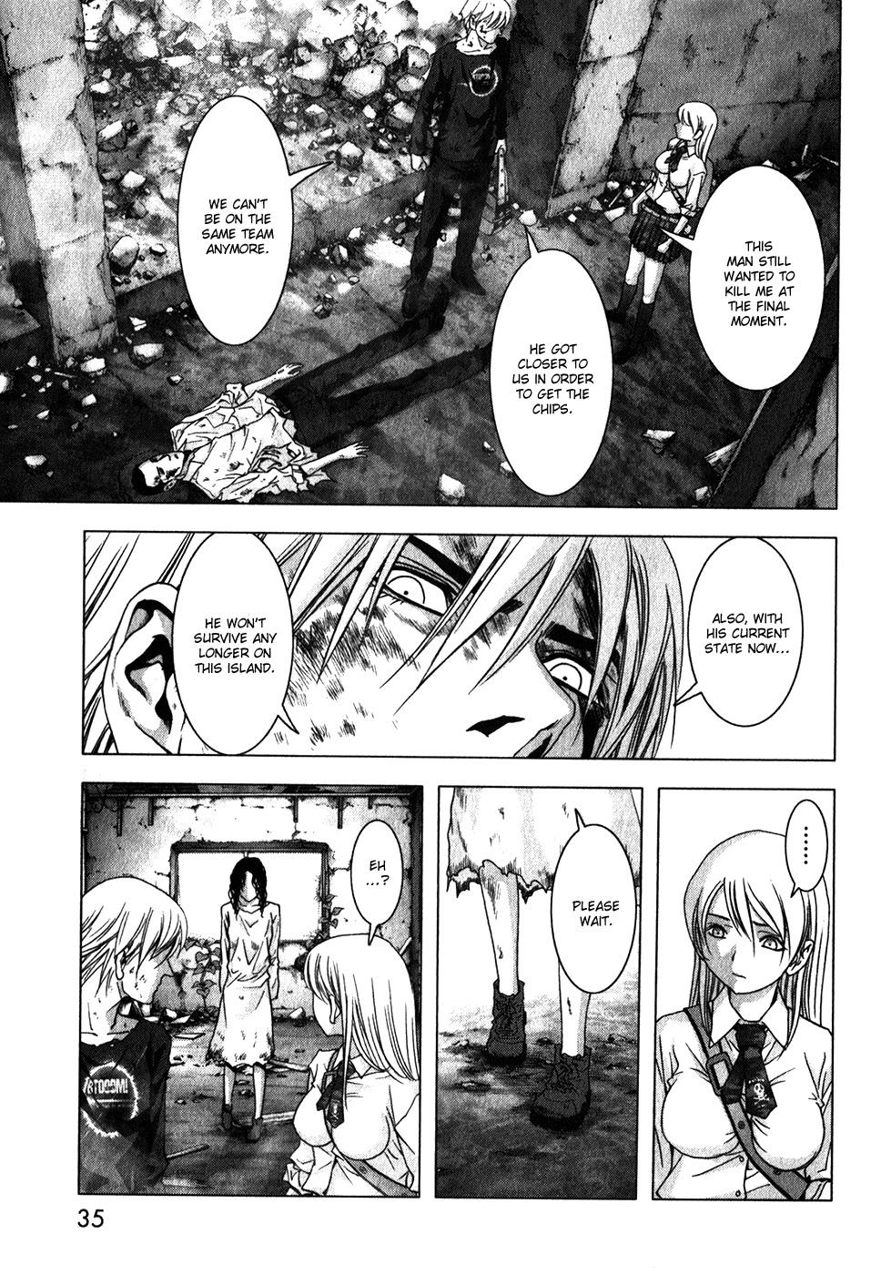Btooom! Chapter 46 page 39 - Chapter 46: Revive